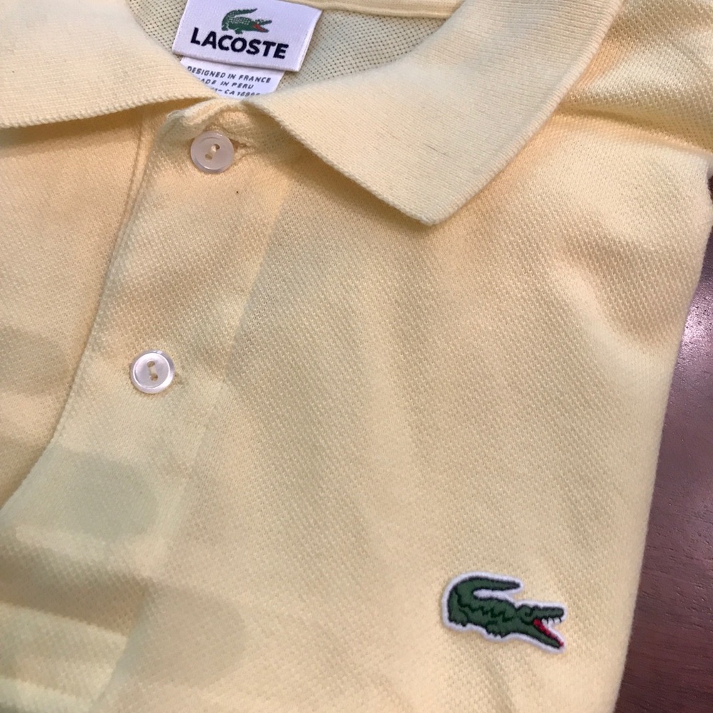 Men’s Lacoste Polo - sz 6